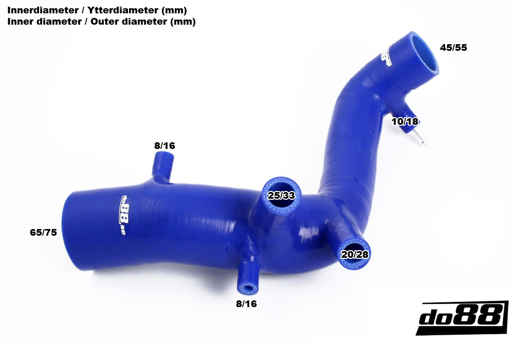 do88 inlet hose, AUDI TT 1.8T Turbo 1999-2001