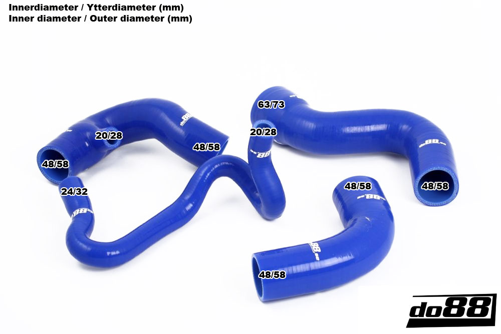 do88 Intercooler Hose Kit AUDI A4 A6 1.8T 1995-2002