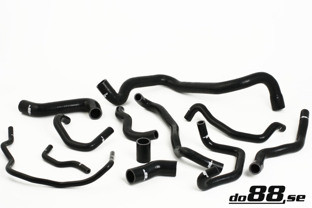 do88 coolant hose kit AUDI TT 1.8T 2001-2006 - Black