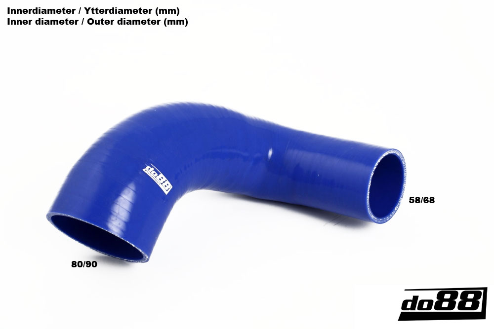 do88 Inlet hose, OPEL Vectra/Calibra Turbo C20LET - Blue