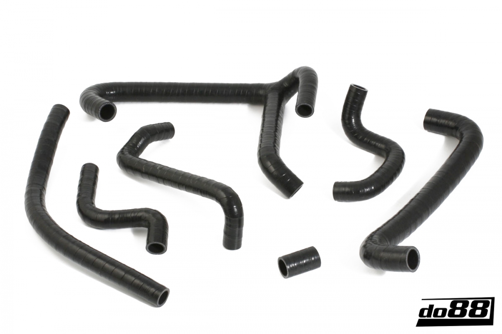 do88 oil hoses, PORSCHE 930 Turbo 3.3 1978-1989 - Black