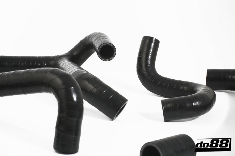 do88 oil hoses, PORSCHE 930 Turbo 3.3 1978-1989 - Black