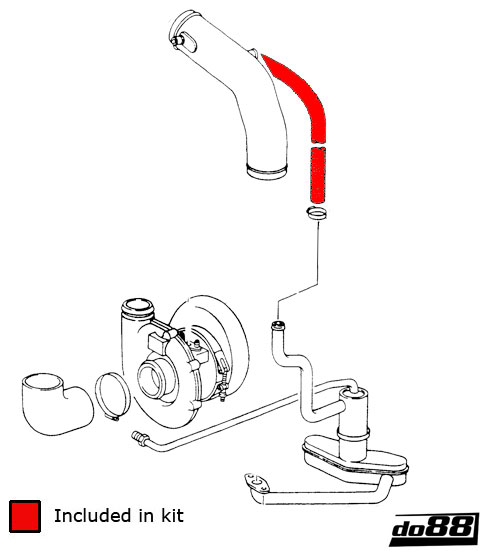 do88 oil hoses, PORSCHE 964 Turbo 3.3 1990-1994