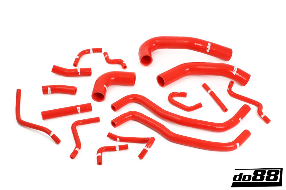 do88 coolant hose kit, SUZUKI SWIFT Sport 1.6 - Red