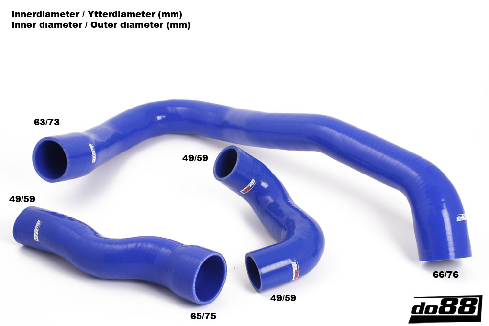 do88 pressure pipe and hose kit, VOLVO 60 2.0T T5 - Blue