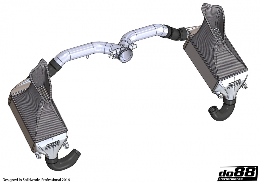 do88 intercooler készlet, PORSCHE 911 997.1 Turbo/GT2/997.2 GT2RS
