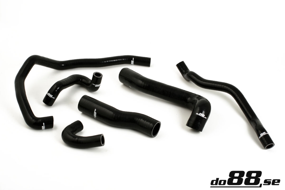 do88 coolant hoses, BMW E46 M3 3.2 S54B32 2001-2005 - Black