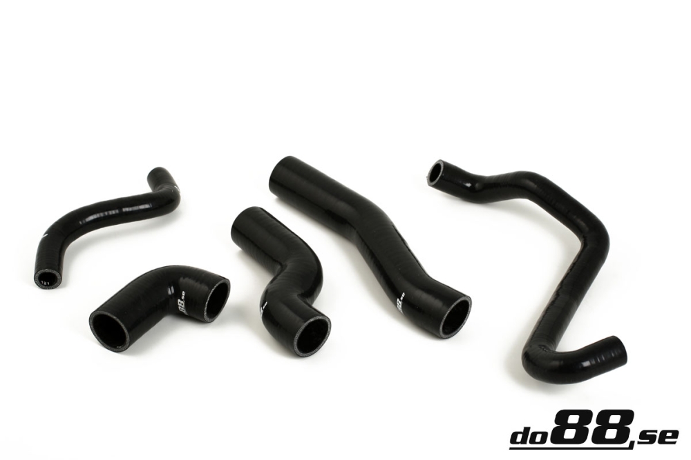 do88 coolant hoses, BMW E46 316/318 - Black