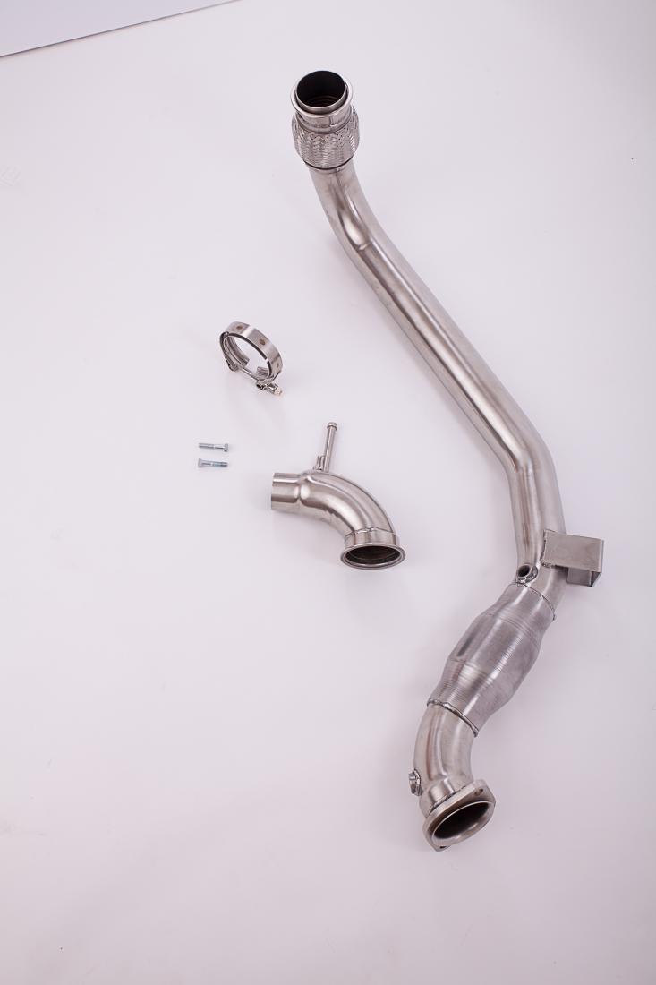 Krona Performance 2015+ Mustang EcoBoost 3” downpipe kit w/o catalyst