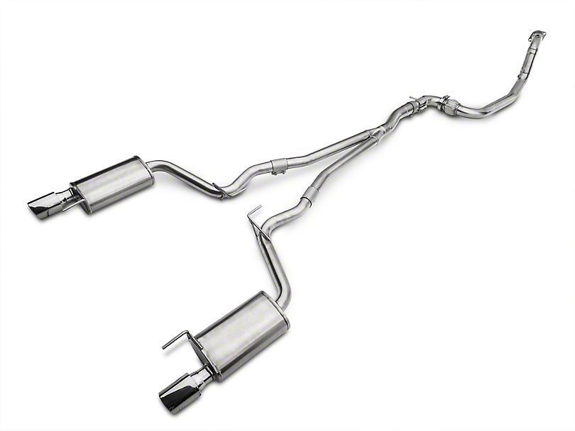 Krona Performance 2015+ Mustang EcoBoost Stainless Turboback Exhaust System WITH race catalyst