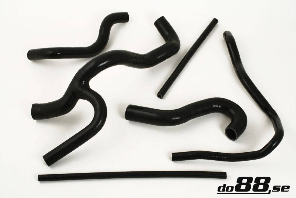 do88 Coolant Hose Kit AUDI Quattro Ur-Quattro 2.2T 10V - Black