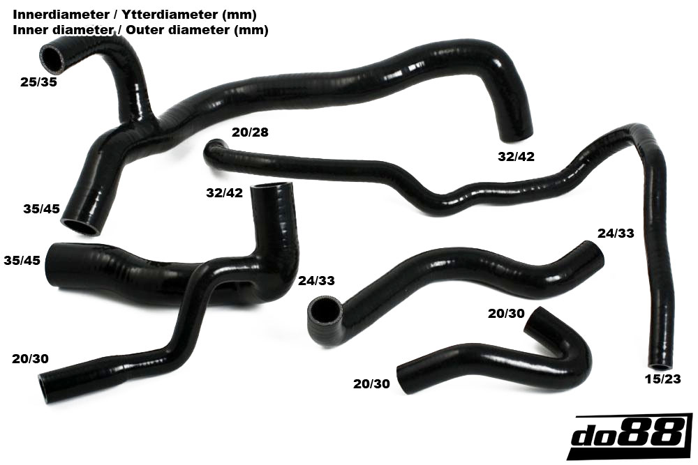 do88 Coolant Hose Kit AUDI Ur-Quattro 2.2T 20V 220HP