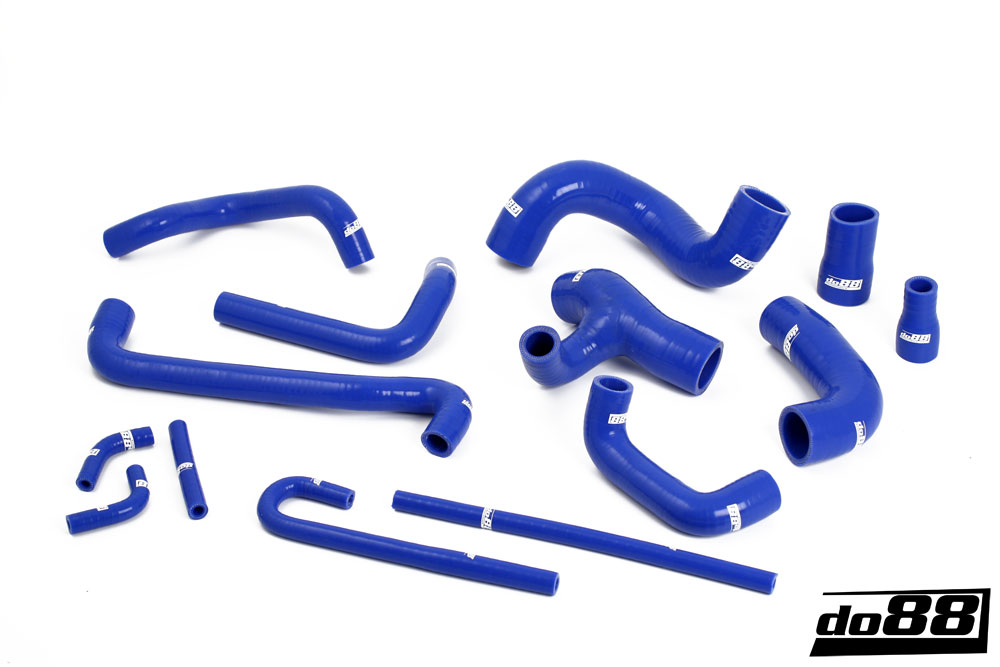 do88 coolant hose kit, BMW E30 M3 S14B23/5 1986-1992 - Blue