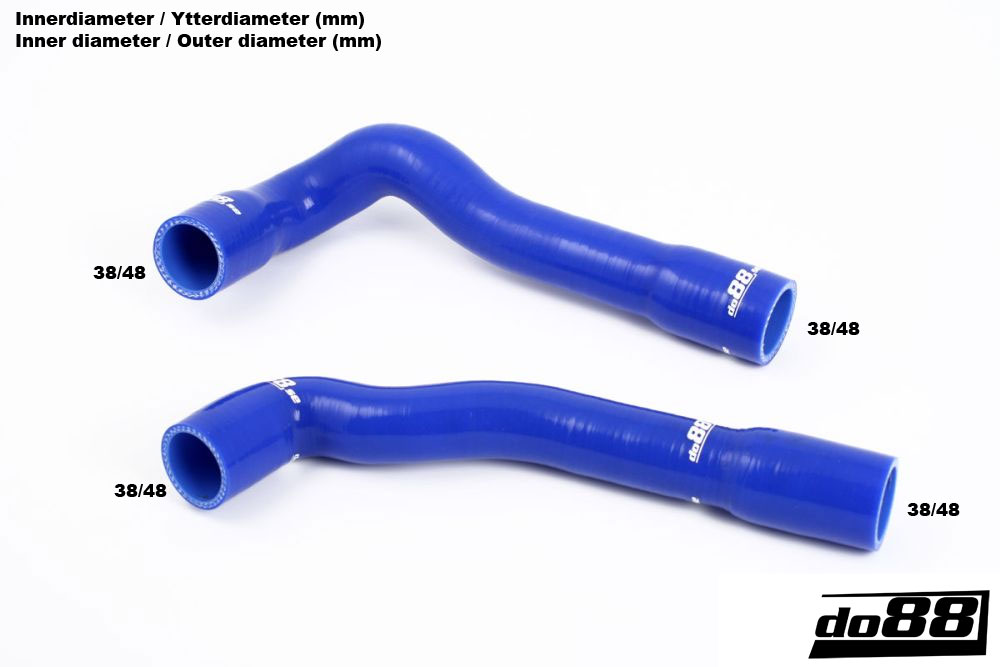 do88 coolant hose kit, BMW E36 M3 / Z3 M 1992-2000 - Blue