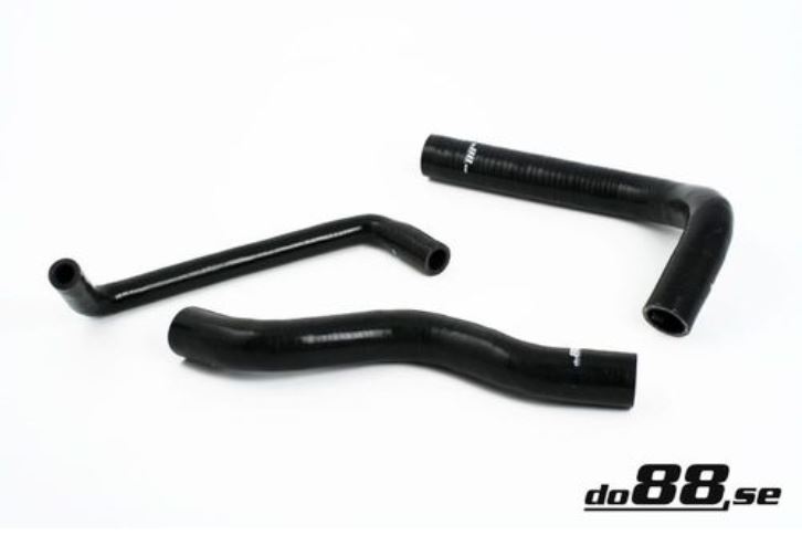 do88 coolant hose kit, VOLVO 240 260 2.1 2.3 1976-1993 - Black