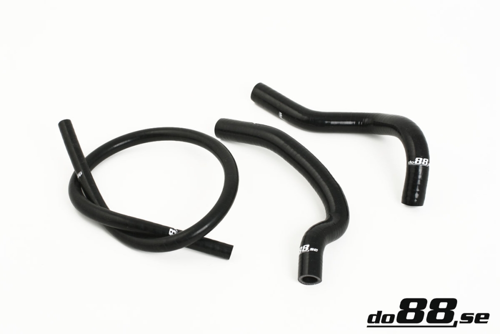 do88 heater hose kit, VOLVO 240 Turbo 1979-1984 B21 - Black