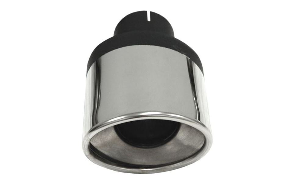 Ovális JOBB oldali rozsdamentes kipufogóvég 90/120mm 63,5
