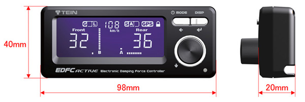 TEIN EDFC ACTIVE PRO Electronic Damping Force Controller with motor kit and GPS