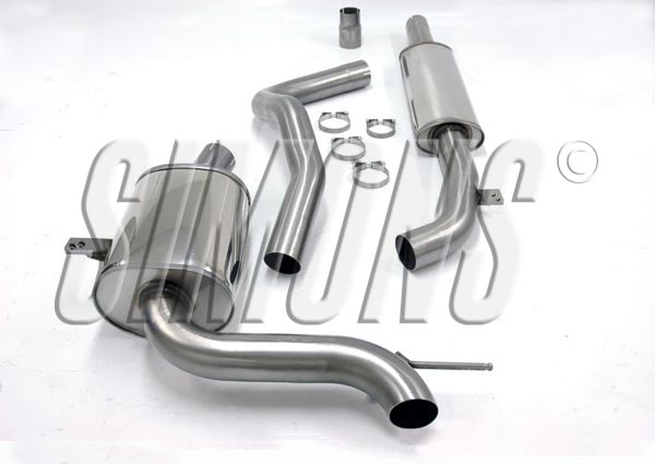 SIMONS Cat-Back Exhaust RENAULT Megane III RS 2010-