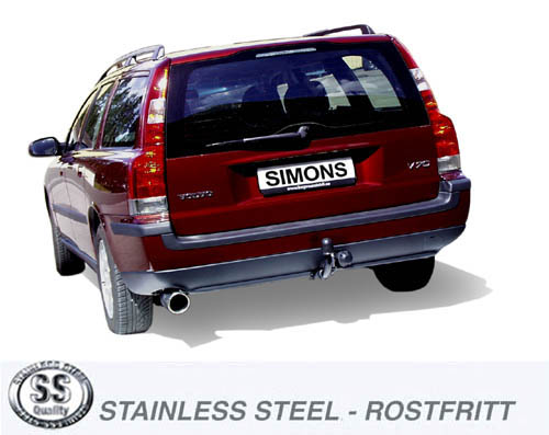 SIMONS Sportsystem    1*100 V70 Turbo 2WD 2001-2004