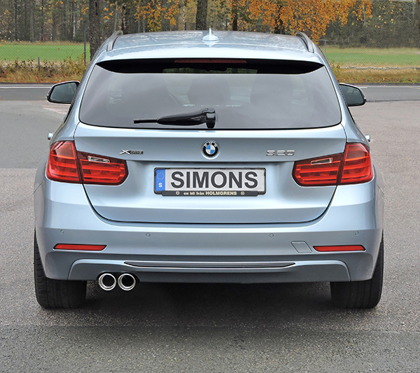 SIMONS Sportsystem 2*80 BMW F33 GT 320i -05.2016