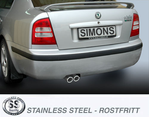 SIMONS Sportsystem     2*70 Octavia Turbo RS 2002-2004