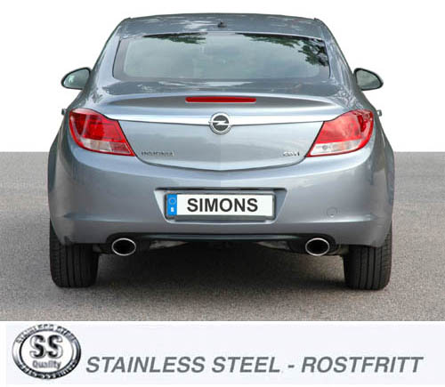 SIMONS Sportsystem   90/120 Insignia 2wd D Sed 2009-