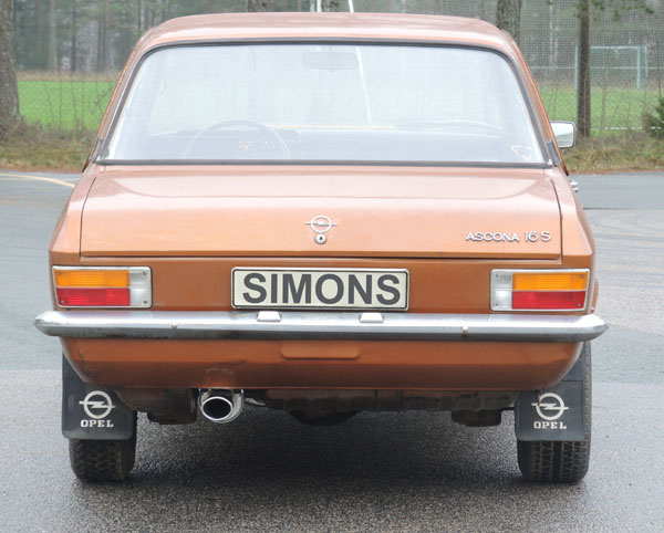 SIMONS Sportsystem  1*70/90 Ascona A/Manta A 1970-1975