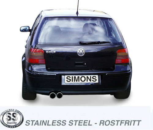 SIMONS Sportsystem     2*80 Golf IV turbo 1996-