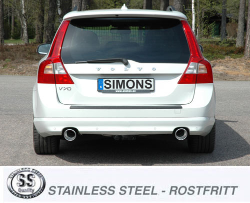 SIMONS Sportsystem    2*100 V70 Diesel 2WD 2007-