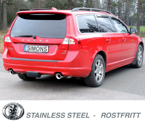 SIMONS Sportsystem    2*100 V70/XC70 T6 AWD  2007-