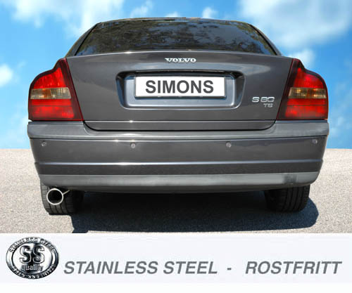 SIMONS Sportsystem     1*90 S80 Turbo 2WD 98-06