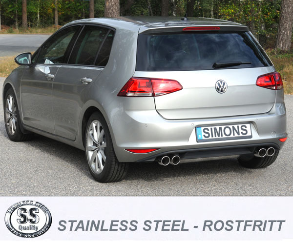 SIMONS Sportsystem     4*80 Golf VII  1.2TSi/1.4TSI  2012-