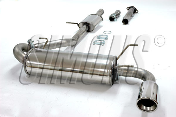 SIMONS Sport Exhaust System 1X100 MAZDA MX-5 NB 1998-2005