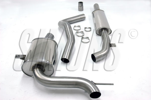 SIMONS Cat-Back Exhaust RENAULT Megane III RS 2010-