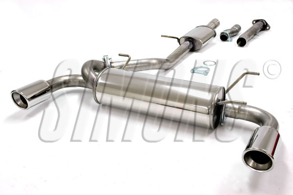 SIMONS Sport Exhaust System 2x100 MAZDA MX-5 NB 1998-2005