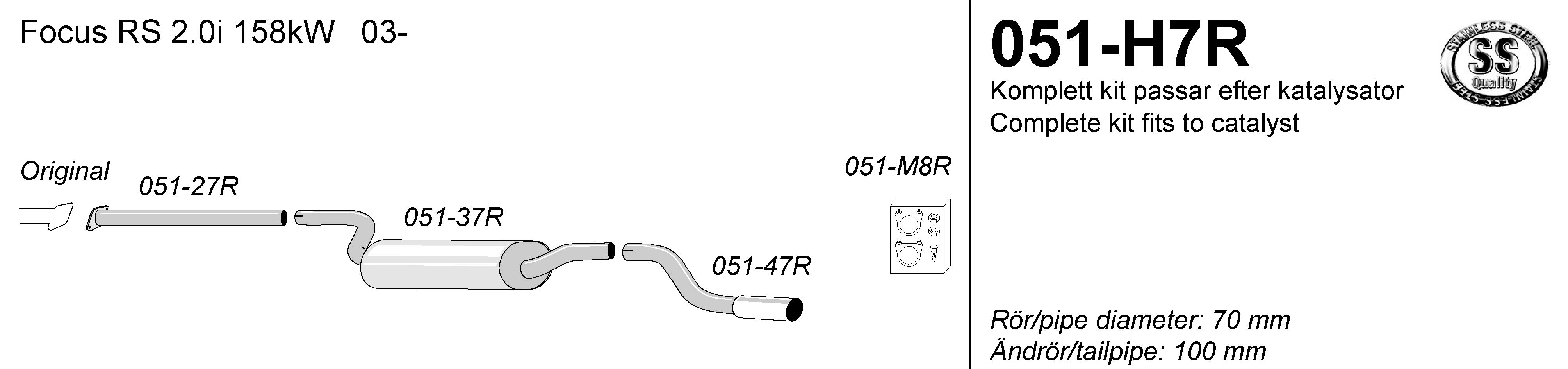 SIMONS Sportsystem    1*100 Focus RS 2003-