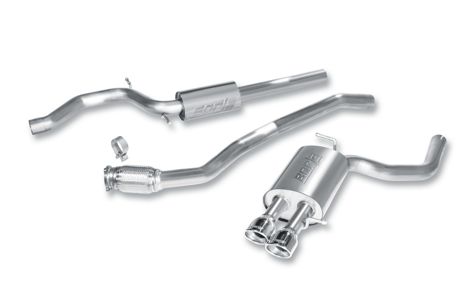 BORLA Cat-Back Sport Exhaust AUDI A4 2.0T 2009-2016