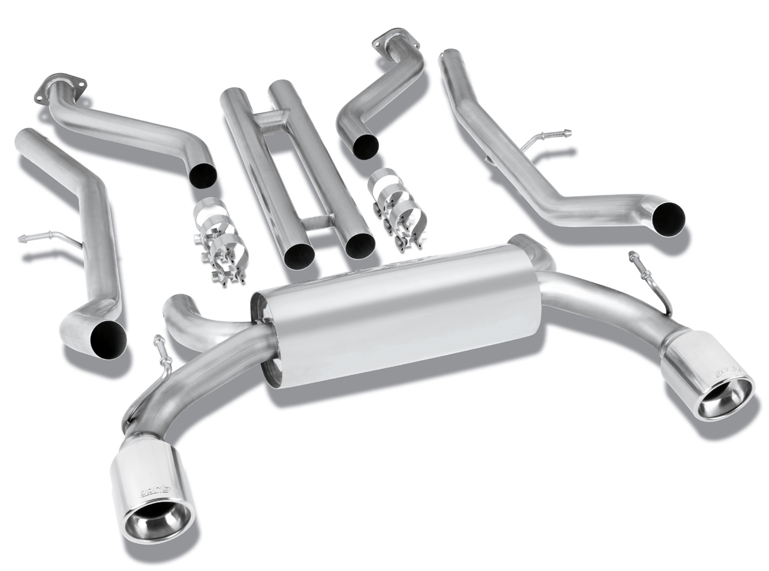 BORLA Cat-Back™ System  "S-Type" 2.25" Nissan 370 Z 3.7L V6 AT/MT RWD 2DR (09-17)