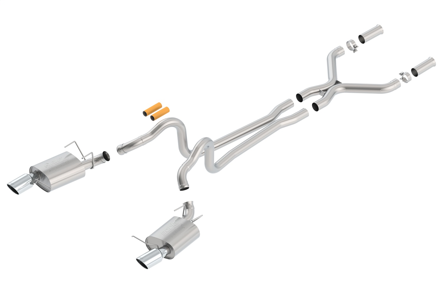 BORLA Cat-Back™ System "ATAK" 2.75" Ford MUSTANG BOSS 302 5.0L V8 AT/MT RWD 2DR (13)
