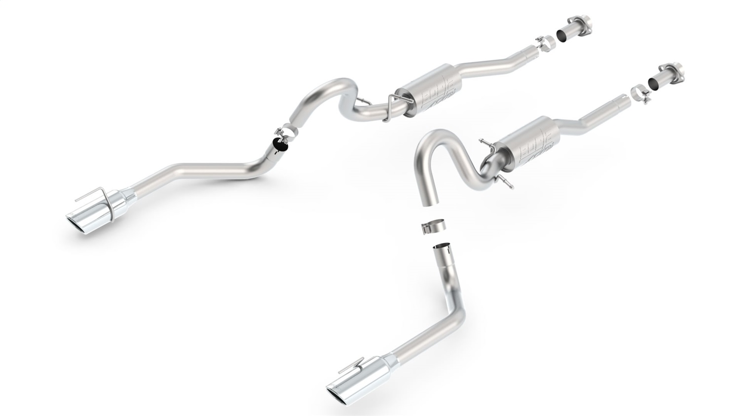 BORLA Kat. utáni rendszer "ATAK" 2.5" Ford MUSTANG GT 4.6L V8 AT/MT RWD 2DR (99-04)