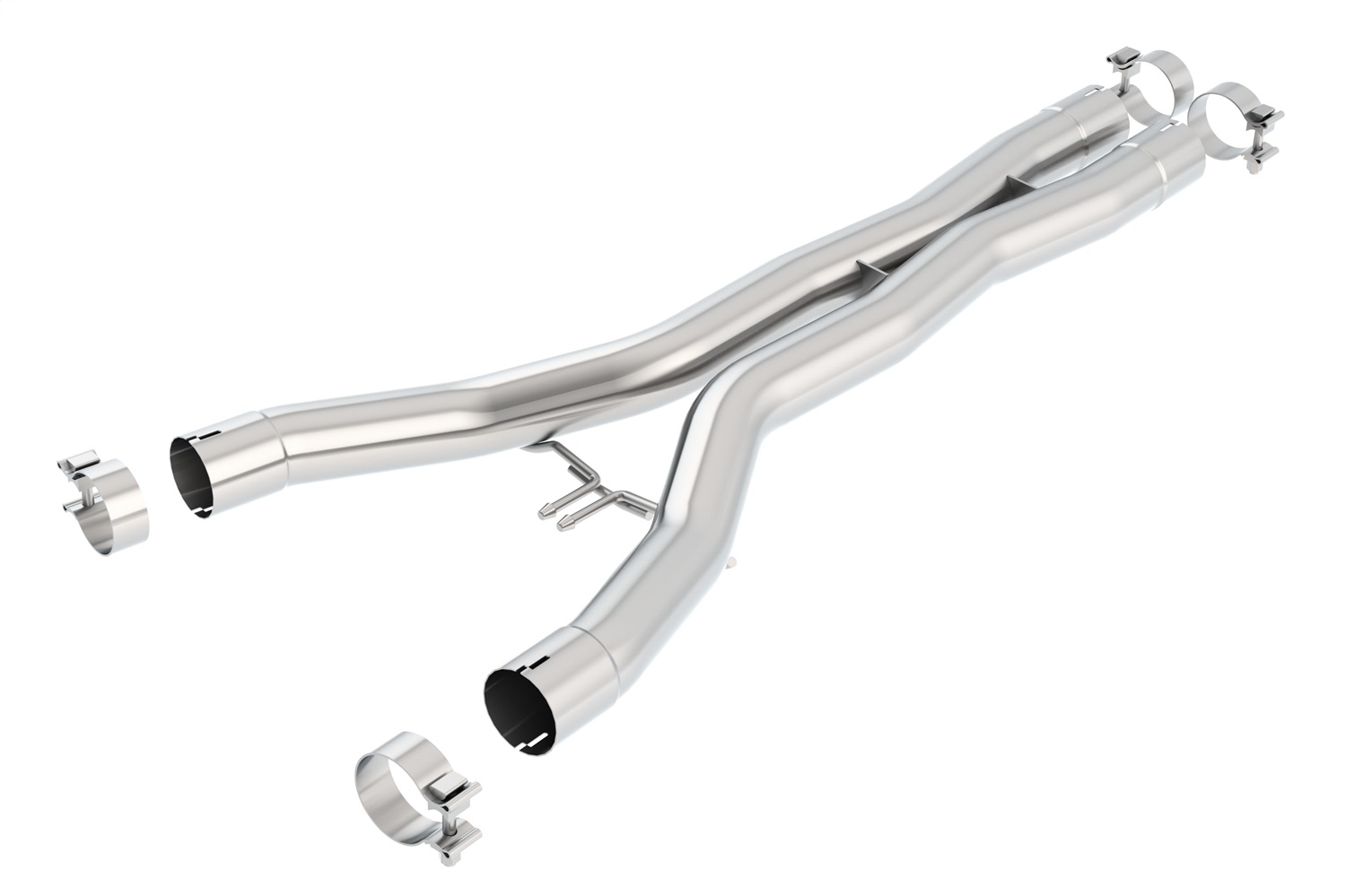 BORLA Cut & Clamp X-Pipe (Retains OE cats) 2.75" Chevrolet CORVETTE C7 C7 6.2L AT/MT RWD 2DR incl Paddle Shift (14-19)