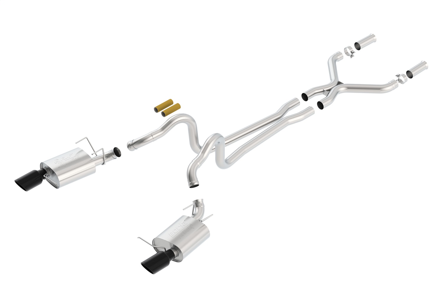 BORLA Cat-Back™ System "ATAK" 2.75" Ford MUSTANG BOSS 302 5.0L V8 AT/MT RWD 2DR (13)