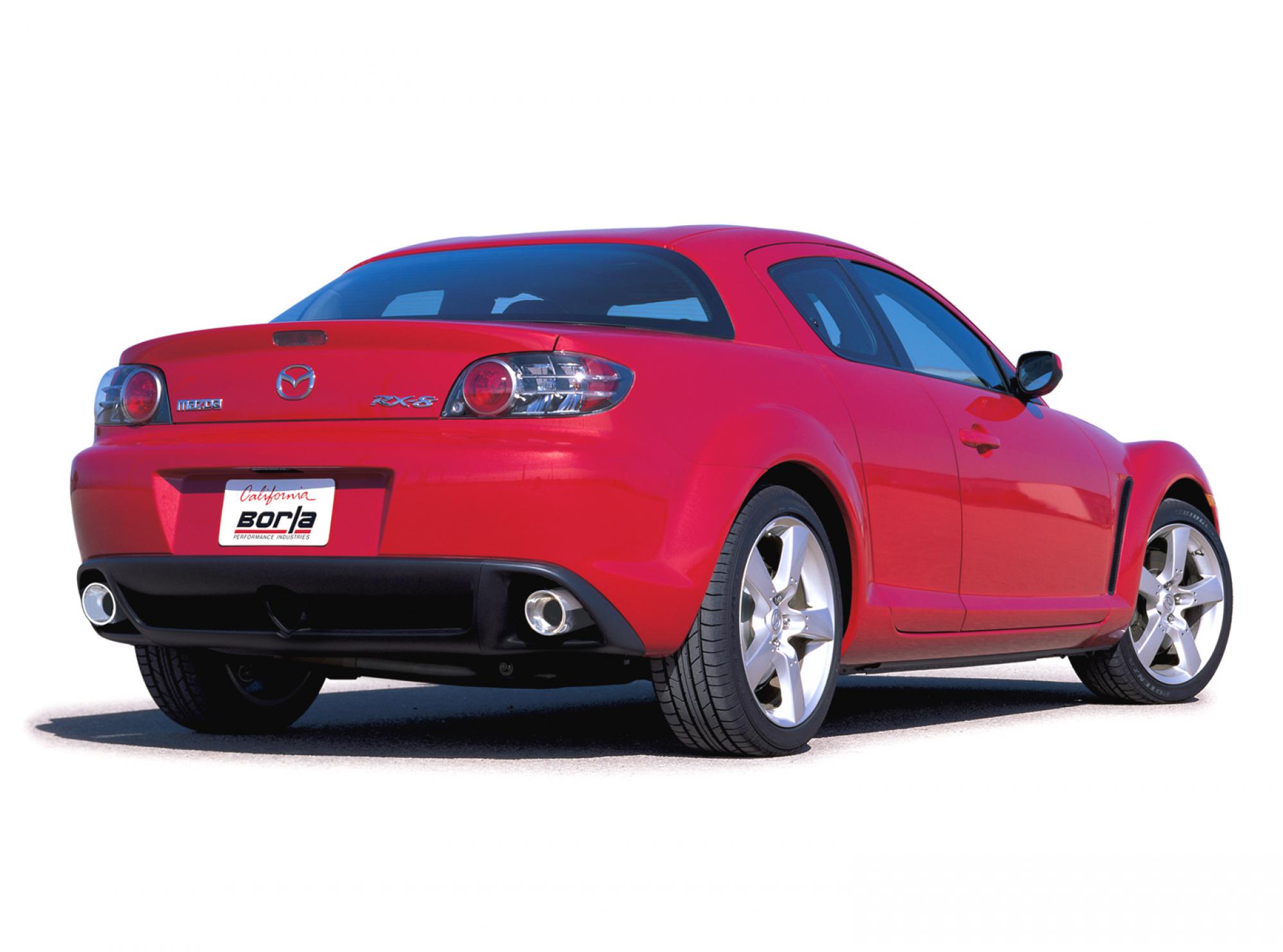 BORLA katalizátor utáni sport kipufogó MAZDA RX-8 1.3 manuális 2003-2009