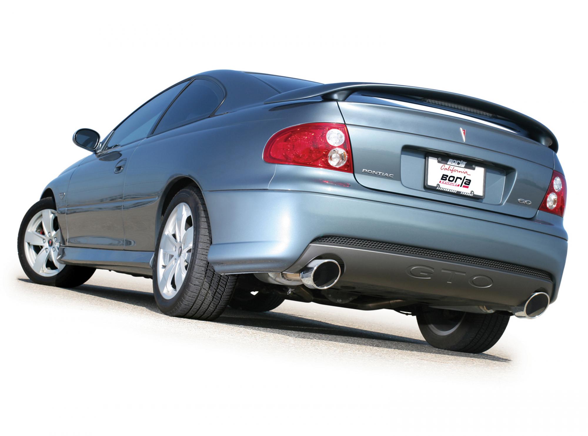 BORLA Cat-Back™ System  "S-Type" 2.5" Pontiac GTO 6.0L V8 AT/MT RWD 2DR (05-06)