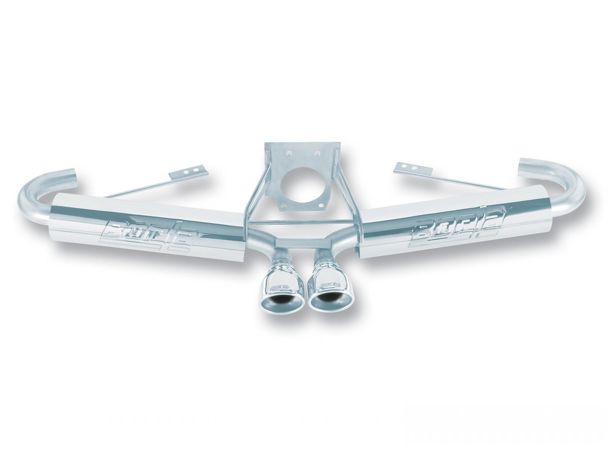 BORLA Kat. utáni rendszer "S-Type" 1.75" Porsche 986 BOXSTER/BOXSTER S 2.7L/3.2L 6CYL MT RWD 2DR (00-04)
