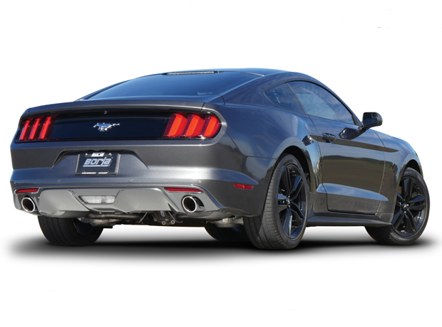 BORLA Cat-Back™ System "Touring" 2.25", 2.25" Ford Mustang 2.3L Ecoboost AT/MT RWD 2DR (15-17)