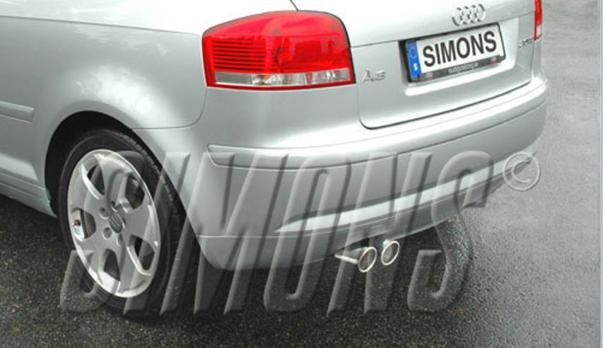 SIMONS Cat-Back Sport Exhaust AUDI A3 1.4 2.0 TFSI 04-12