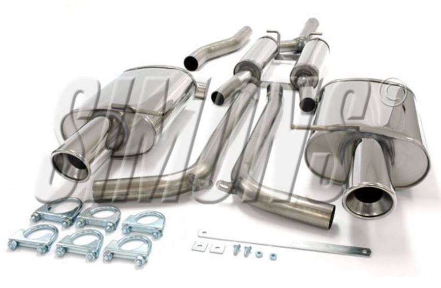 SIMONS Duplex Sport Cat-back Exhaust AUDI A4 (B7) Quattro 1.8T 2.0TFSI 2005-2008