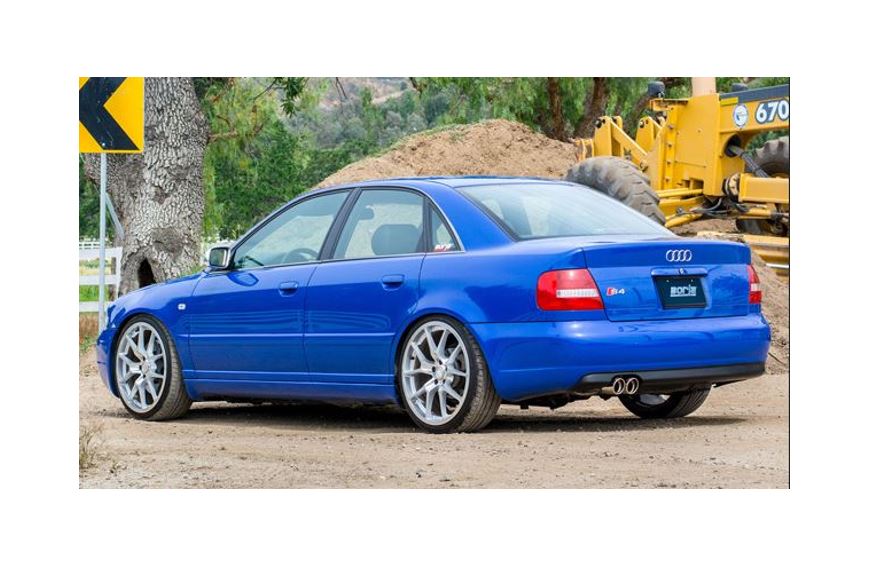 BORLA katalizátor utáni dupla sport kipufogó AUDI S4 (B5) 2.7T Quattro 2000-2002